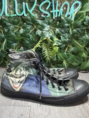Converse Chuck Taylor All Star High Top - DC Comics Joker Men's sz 11.5 150864C